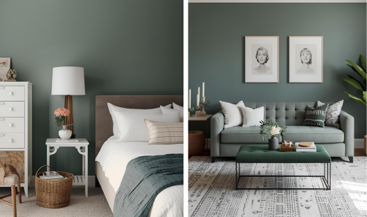 20 Living Room And Bedroom Paint Color Palettes That Will Transform Your Home