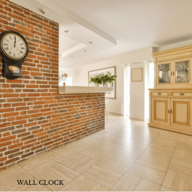 wall clock home decoration idea