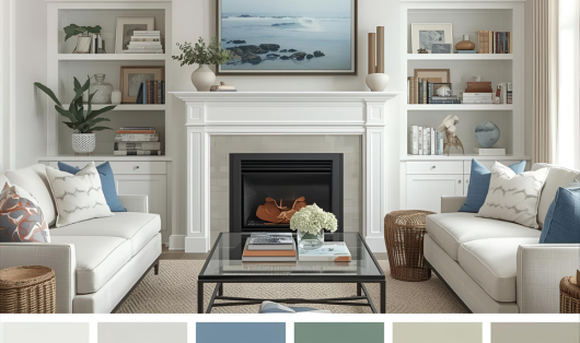 seaside serenity color palettes