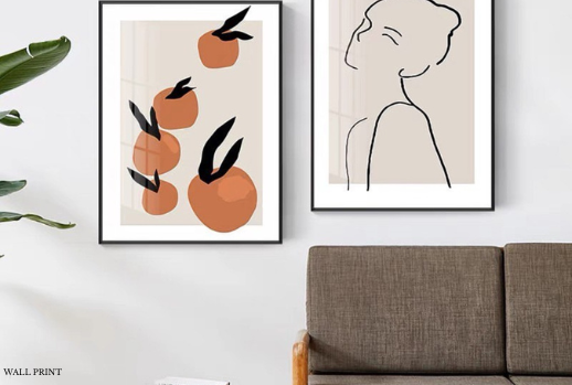 wall print home decor item