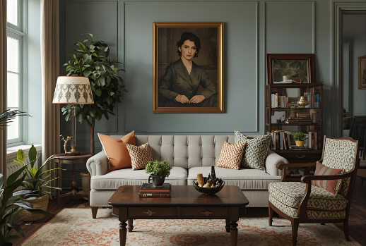 vintage home decoration idea